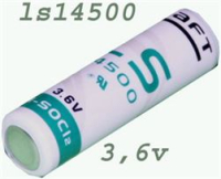LITHIUM BATTERY 3.6V TO418AA