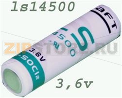 LITHIUM BATTERY 3.6V TO418AA 