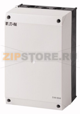 Корпус изолированный, ДхШхВ=240x160x125 мм, + монтажная плата Eaton CI-K4-125-M 