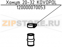 Хомут 20-32 KOVOPOL Abat ПКА6-12П