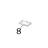 Upper media sensor (gap sensor) Zebra ZD621R RFID Thermal Transfer