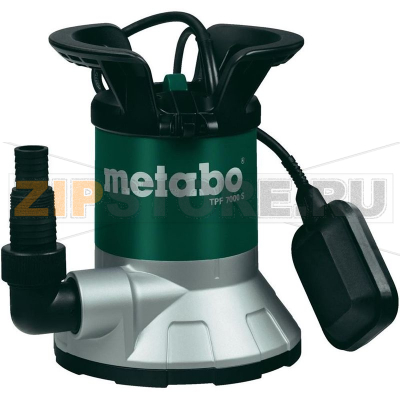 Насос погружной для чистой воды 7000 л/ч, 6 м Metabo 0250800002 