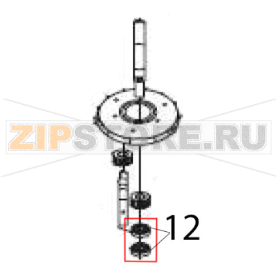 Bearings 2 Hurakan HKN-KS7 Bearings 2 Hurakan HKN-KS7Запчасть на деталировке под номером: 12