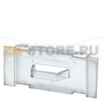АКСЕССУАР ДЛЯ DISCONNECTOR-FUSE IN-LINE ТИП, CAN BE PLUGGED IN,NH1 INTERNAL TERMINAL COVER ДЛЯ 2- AND 3-ПОЛЮСА DEVICES COVERING THE ФАЗН.S L1 AND L3 Siemens 3NJ6933-1DB00