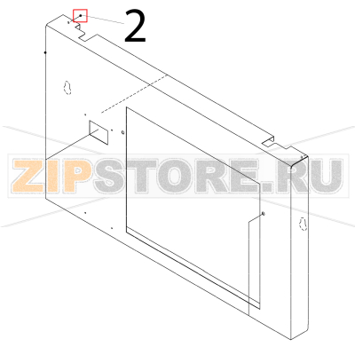 Rivet Hoshizaki IM-65NE Rivet Hoshizaki IM-65NEЗапчасть на деталировке под номером: 2