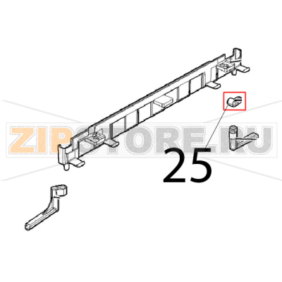 Drip profile cap Unox XVC 205E Drip profile cap Unox XVC 205EЗапчасть на деталировке под номером: 25