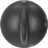 KNOB REX BLACK ø 35 mm