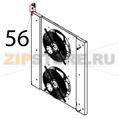 Bushing Angelo Po IS102SR Bushing Angelo Po IS102SRЗапчасть на деталировке под номером: 56