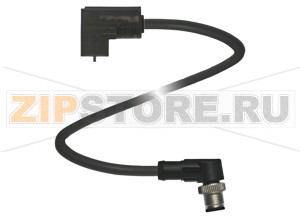 Разъём клапанов Valve Connector Cordset VMCI-2+P/Z2-0,3M-PVC-V1-W Pepperl+Fuchs Описание оборудованияValve connector, Form C (Ind) on M12, 2+PE, LED, Z diode, PVC cable