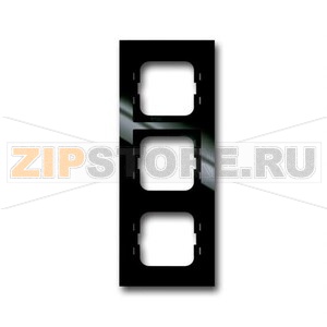 Рамка трехместная, чёрная ABB 2CKA001754A4493 