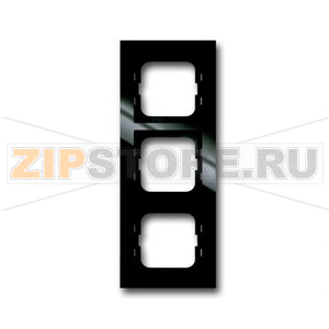 Рамка трехместная, чёрная ABB 2CKA001754A4493 