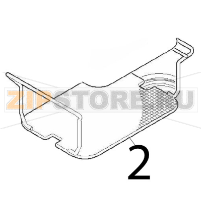 Bottom plate Angelo Po 04WFR3ED Bottom plate Angelo Po 04WFR3EDЗапчасть на деталировке под номером: 2