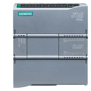 SIPLUS S7-1200, Компактное ЦПУ 1212C DC/DC/DC RAIL для применения на ж/д (EN50155), рабочая температура -25 ... +70&amp;#176;C со стойким покрытием, на основе 6ES7212-1AE40-0XB0. Компактное ЦПУ, встроенные входы/выходы: 8 DI =24 В, 6 DO =24 В, 2 AI 0 - 10 В, 