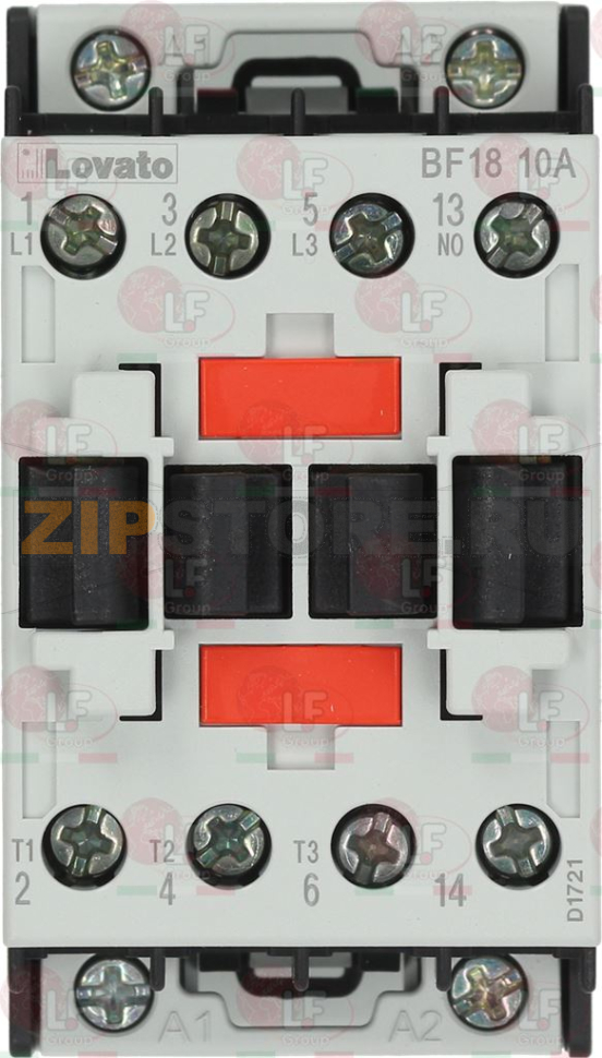 КОНТАКТОР LOVATO BF1810A Contactor lovato BF1610 Mazzer Robur

Запчасть на сборочном чертеже под номером: 61

Название запчасти Mazzer на английском языке: Contactor lovato BF1610 Mazzer Robur