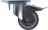 SWIVELLING CASTOR W/PLATE W/BRACKET