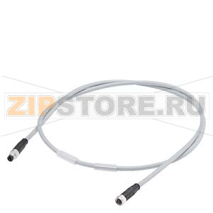 СИЛОВОЙ КАБЕЛЬ M8, ПРЕДСОБРАН С ВИЛКОЙ M8 И РОЗЕТКОЙ M8, 4Х-ЖИЛЬНЫЙ, ДЛИНА 1,0 M Siemens 6ES7194-2LH10-1AA0 