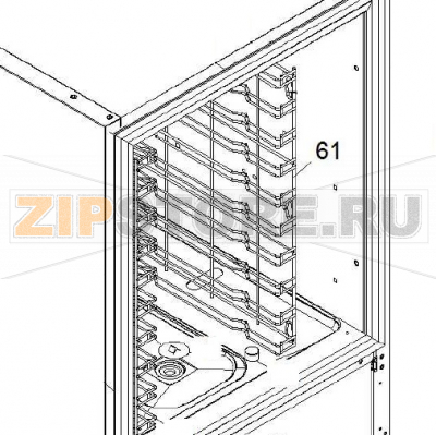 Rack Sagi IM101S Rack Sagi IM101SЗапчасть на деталировке под номером: 61Название запчасти на английском языке: Rack Sagi IM101S