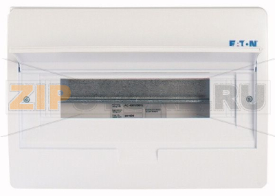 Щит встроенного исполнения, 1ряд, 12 модулей, белая дверь, пластик Eaton BC-U-1/12-TW-ECO 