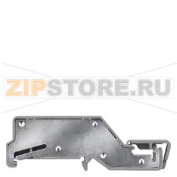 КОНЦЕВОЙ ДЕРЖАТЕЛЬ ДЛЯ КЛЕММ 8 - 20 ММ 30ММ Siemens 8WH9140-0BA00