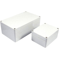 Корпус 160x80x85 мм, материал: поликарбонат, серый, 1 шт Axxatronic 7200-265