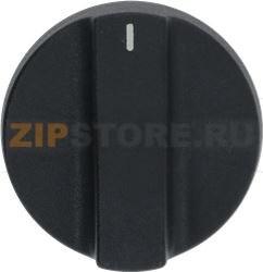 KNOB IGNIS TYPE BLACK ø 51 mm 