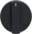 KNOB IGNIS TYPE BLACK ø 51 mm