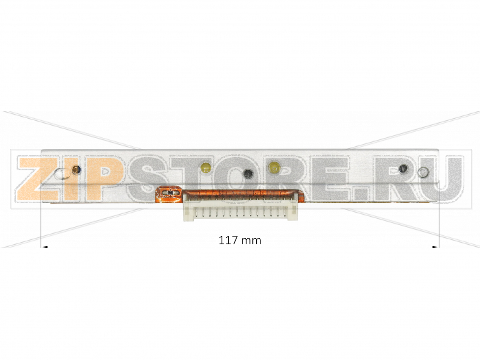 Печатающая термоголовка Datamax E-4206P, E-4206L Mark III (203dpi) Термоголовка 203dpi для принтера Datamax E-4206P, E-4206L Mark IIIЗапчасть на сборочном чертеже под номером: 5Название запчасти Datamax на английском языке: Printhead, 203 DPI 