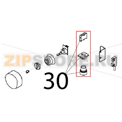 Kit pulsante Angelo Po FX101G2 Kit pulsante Angelo Po FX101G2Запчасть на деталировке под номером: 30