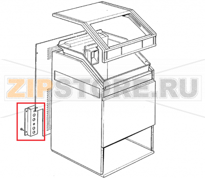 Metalltrager bis s. nr. 01675 Scotsman AF 200 Metalltrager bis s. nr. 01675 Scotsman AF 200Запчасть на сборочном чертеже под номером: 5Название запчасти Scotsman на немецком языке: metalltrager bis s. nr. 01675 Scotsman AF 200