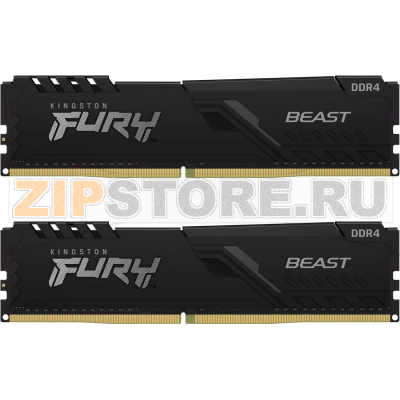 Оперативная память 32 Гб, 3200 МГц, DDR4 Kingston KF432C16BBK2/32 