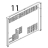Schiena inox Unox XV 203G
