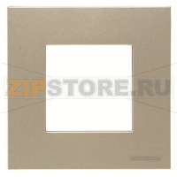 Рамка одноместная, двухмодульная, шампань ABB 2CLA227110N1901