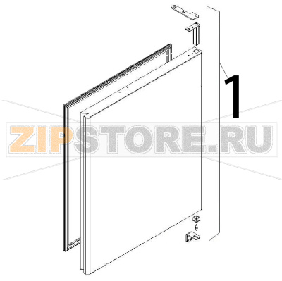 Door unit Angelo Po IA101L Door unit Angelo Po IA101LЗапчасть на деталировке под номером: 1