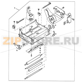 Механизм нижней крышки в сборе TSC TTP-243 Plus Механизм нижней крышки для принтера TSC TTP-243 Plus (датчик промежутков смещен от центра на 4 мм)Запчасть на сборочном чертеже под номером: 1Количество запчастей в комплекте: 1Название запчасти TSC на английском языке: Mechanism Lower Cover Ass’y (Gap Sensor Right Offset 4mm from the center)