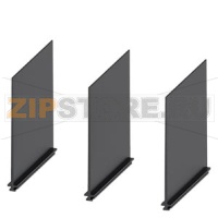 phase barriers H=100mm for 4-pole, 6 units for fixed-mounted circ. breaker Ue > 440V accessory for circuit breaker 3WL10 / 3VA27 Siemens 3VW9724-0WA10