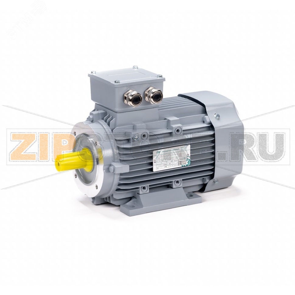 Электродвигатель 2.2 кВт, 220/380 В, 3000 об/мин, IP55 ESQ 01.05.02.000070 