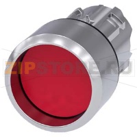 АКТУАТОР КНОПКИ, 22MM, КРУГЛ., ГЛЯНЦЕВЫЙ МЕТАЛЛ, КНОПКА КРАСНАЯ С ВЫСТУПАЮЩИМ ФРОНТАЛЬНЫМ КОЛЬЦОМ, , БЕЗ ФИКСАЦИИ, С ГРАВИРОВКОЙ ЛАЗЕРОМ, НОМЕРА СИМВОЛОВ В СООТВ. С ISO7000 ИЛИ IEC60417 Siemens 3SU1050-0CB20-0AA0-Z&nbsp;Y13