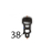 TPH Pressure adjustment screw Godex EZ-1305