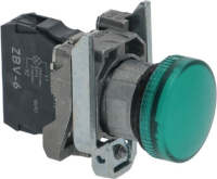 LAMPADA SPIA VERDE COMPLETA 250V
