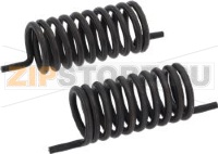 PAIR OF SPRINGS ø 52x160 mm