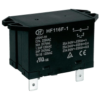 Реле электромагнитное 24 В/DC, 25 А, 1 шт Hongfa HF116F-1/024DA-2HTW