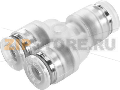 Фитинг Y-образный Festo NPQP-Y-Q8-E-FD-P10 