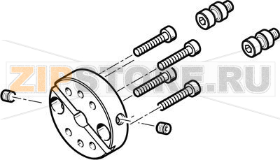 Комплект переходников Festo HAPG-SD2-20 