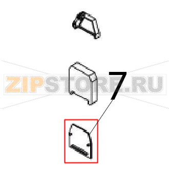 Terminal end cover Angelo Po 091CP1E Terminal end cover Angelo Po 091CP1EЗапчасть на деталировке под номером: 7
