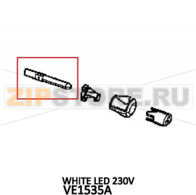 White led 230V Unox XFT 133 White led 230V Unox XFT 133Запчасть на деталировке под номером: 118Название запчасти на английском языке: White led 230V Unox XFT 133