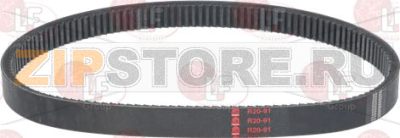 TOOTHED BELT R20-91 29x10x1050 mm 
