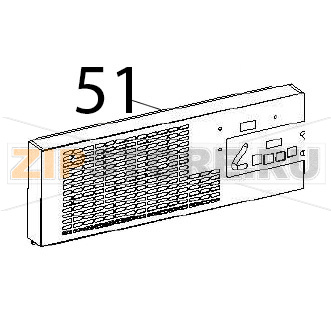 Front pannel Angelo Po DA51 Front pannel Angelo Po DA51Запчасть на деталировке под номером: 51