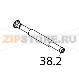 Print roller DR4-60 CAB EOS5 Print roller DR4-60 CAB EOS5Запчасть на деталировке под номером: 38.2