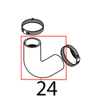 Inlet elbow Silanos N700 PS