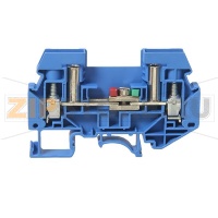 Клемма с размыкателем, синяя CHIKU RTB 6-RTK/S BU